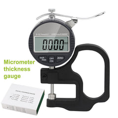 0.001mm Digital Electronic Thickness Gauge 12.7mm Digital Thickness Micron Meter