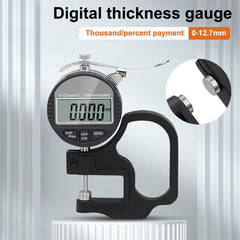 0.001mm Digital Electronic Thickness Gauge 12.7mm Digital Thickness Micron Meter