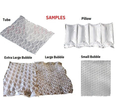 Luftkissenmaschine, Folienverpackungsrolle, Kissen-/Kissenrollen, Verpackung aufblasbar.