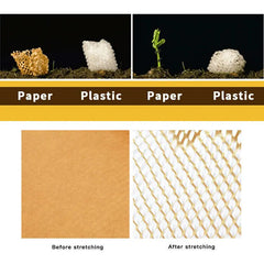 Honeycomb Kraft Paper Roll Cushion Wrap Eco Packing Recyclable Gift Wrap