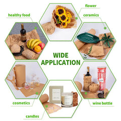 Honeycomb Kraft Paper Roll Cushion Wrap Eco Packing Recyclable Gift Wrap