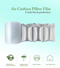 Pillow 10x20 Void Fill Cushion Film Roll Packaging For Air Cushion Machine 300mtr