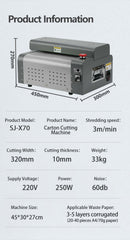 SJ-X70 Honeycomb Packaging made from Cardboard Packaging Machine - RECON