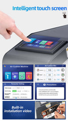 SJ6000 Air Cushion Packaging Machine FAST Touchscreen Heavy-Duty + 2x FREE ROLLS