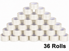 Clear Packing Tape 48mm Heavy Duty Strong Self-Adhesive Parcel Packaging Tape