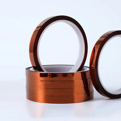 Heat Transfer Resistant Adhesive Tapes 8mm x 33m Polyimide for Sublimation Mugs.