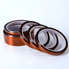 Heat Transfer Resistant Adhesive Tapes 8mm x 33m Polyimide for Sublimation Mugs.