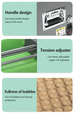 Paper Cushioning Machine - Eco-Friendly Automatic Packaging SJ-X60