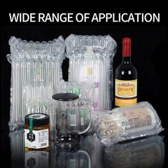 Inflatable Wine Bottle Air Bags Shock Resistant Protective Packaging + Pump