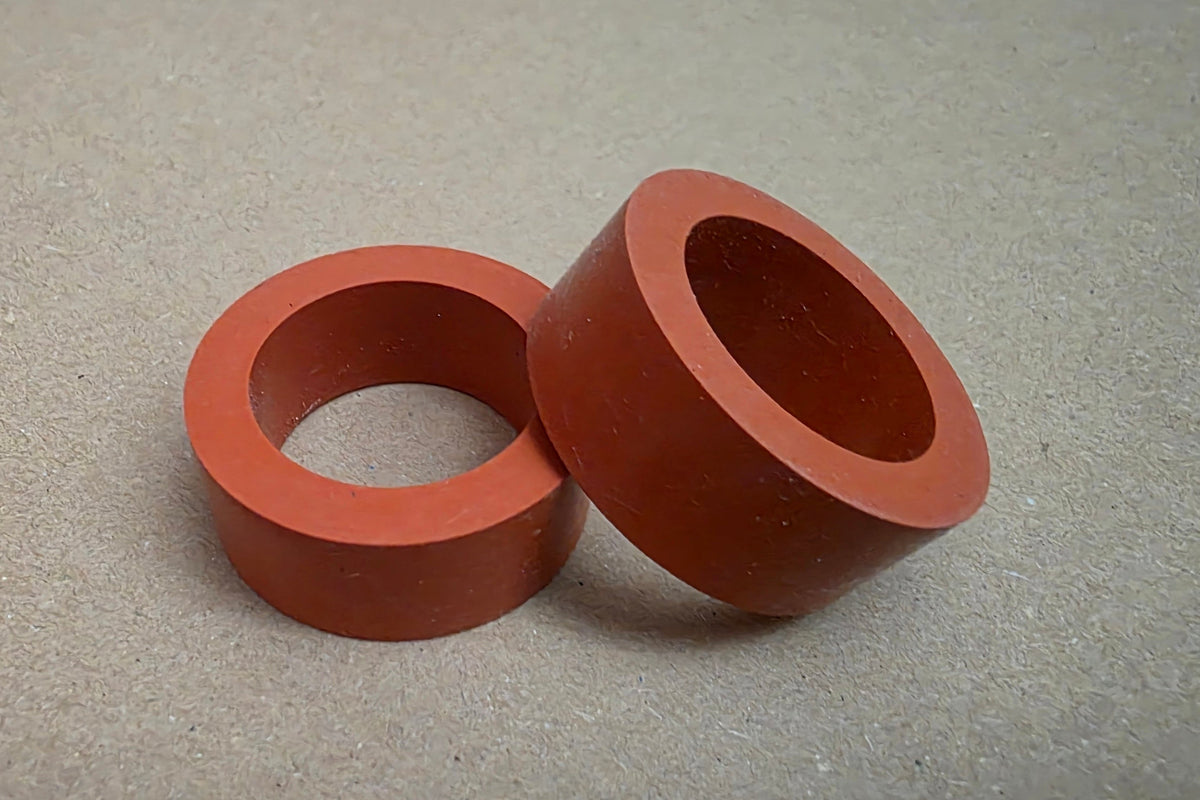 Rubber Feed Rollers for SJ-6000 / ZL-6000 / HY-03 Packaging Machines – 2 Pack