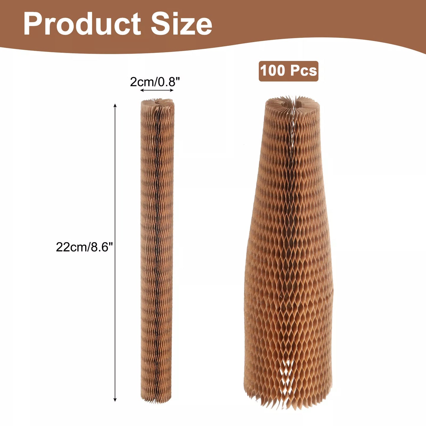 Honeycomb Paper Bottle Sleeves Kraft Paper Packaging Eco-Friendly - UK