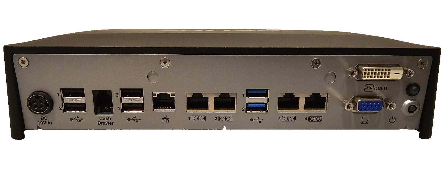 Oxhoo Fanless Box PC BX556BL Intel i5 Ivy Bridge 8gb 120gb ssd Win10 POS