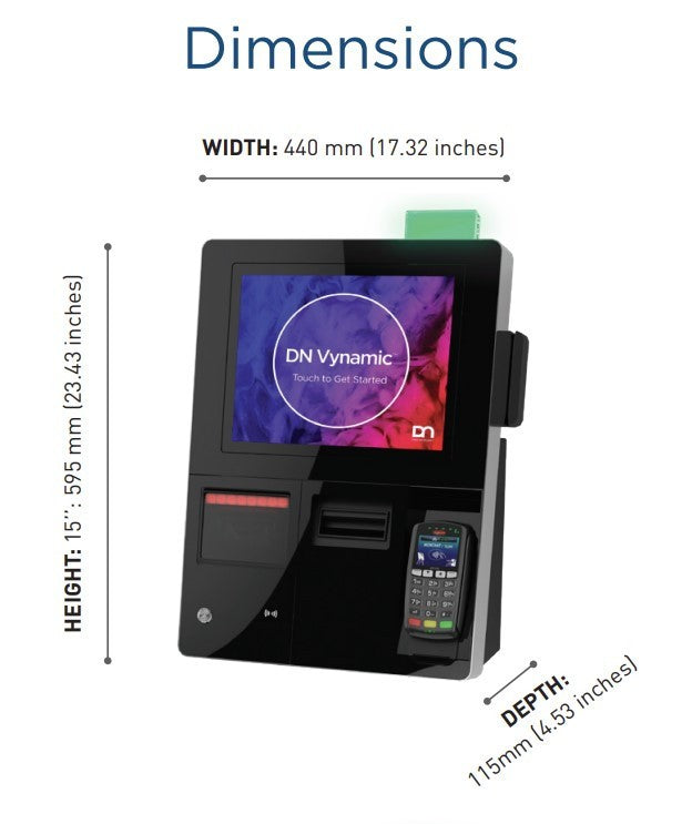 Diebold Nixdorf Beetle iScan EASY eXpress Self Service POS terminal Checkout