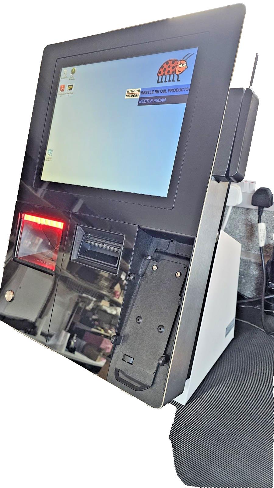 Diebold Nixdorf Beetle iScan EASY eXpress Self Service POS terminal Checkout