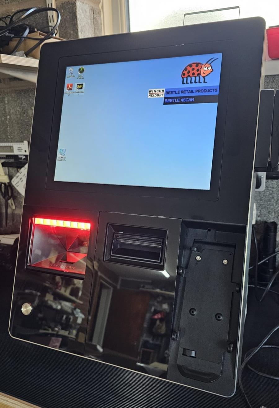 Diebold Nixdorf Beetle iScan EASY eXpress Self Service POS terminal Checkout
