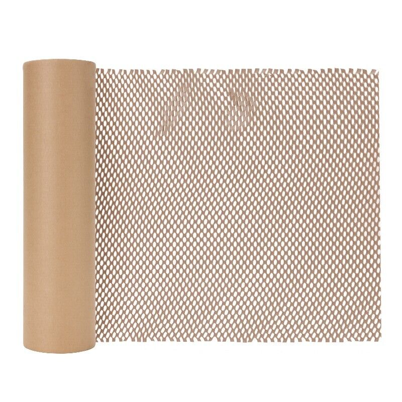 Honeycomb Packaging Wrap Roll Biodegradable & Recyclable Hive Void Fill Kraft