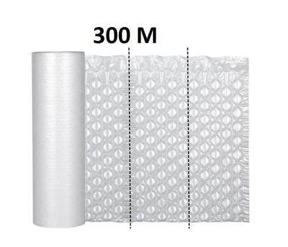 Large Universal Bubble Cushion Film Roll Packaging For Air Cushion Machine 300m