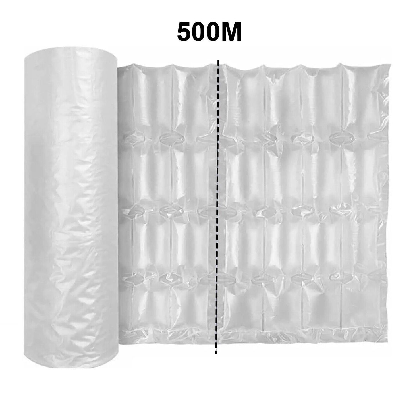 TUBE 4 Bubble Cushion Film Roll Universal Packaging For Air Cushion Machine 500m