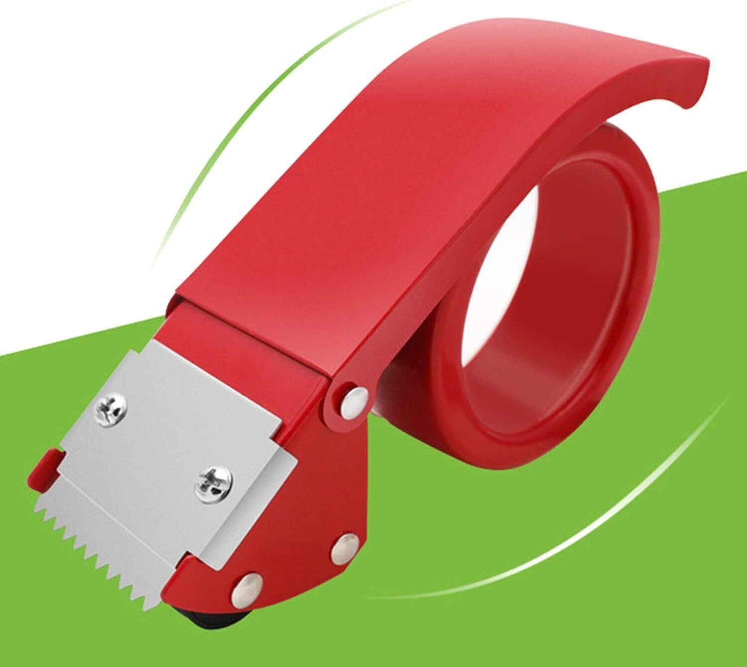 Tape Dispenser 2-Inch Heavy Duty Metal Tape Dispenser for Packaging and Sealing