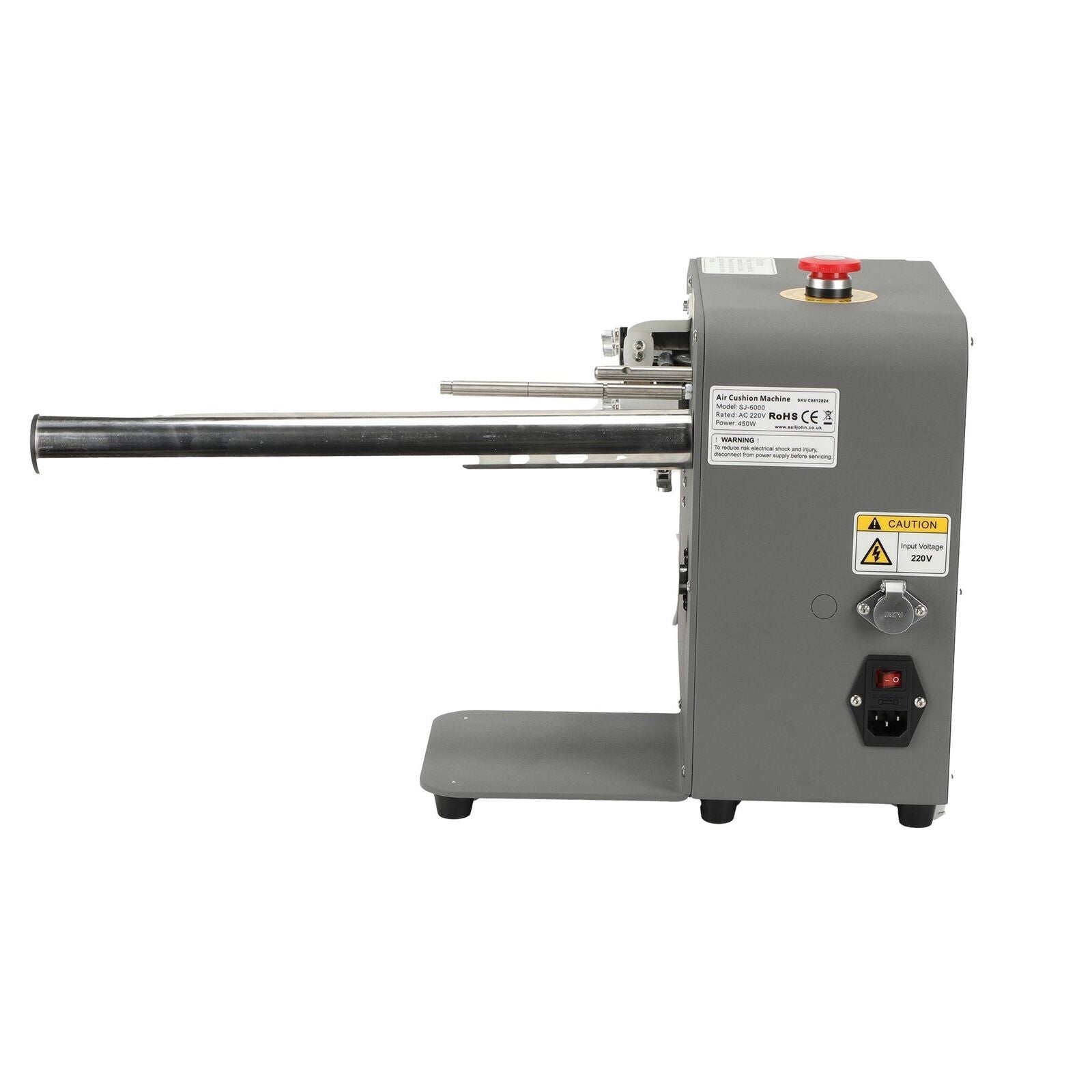 SJ-6000 Air Cushion Inflation & Sealing Packaging Machine High-Speed Production