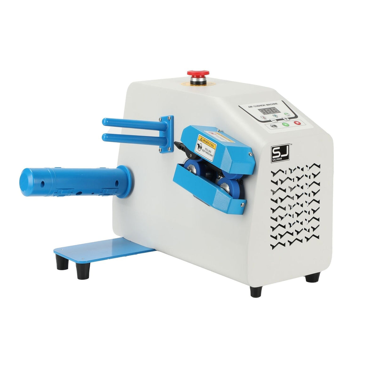 SJ60 Belt-Free Air Cushion Packaging Machine Double Seal Includes FREE 300M ROLL