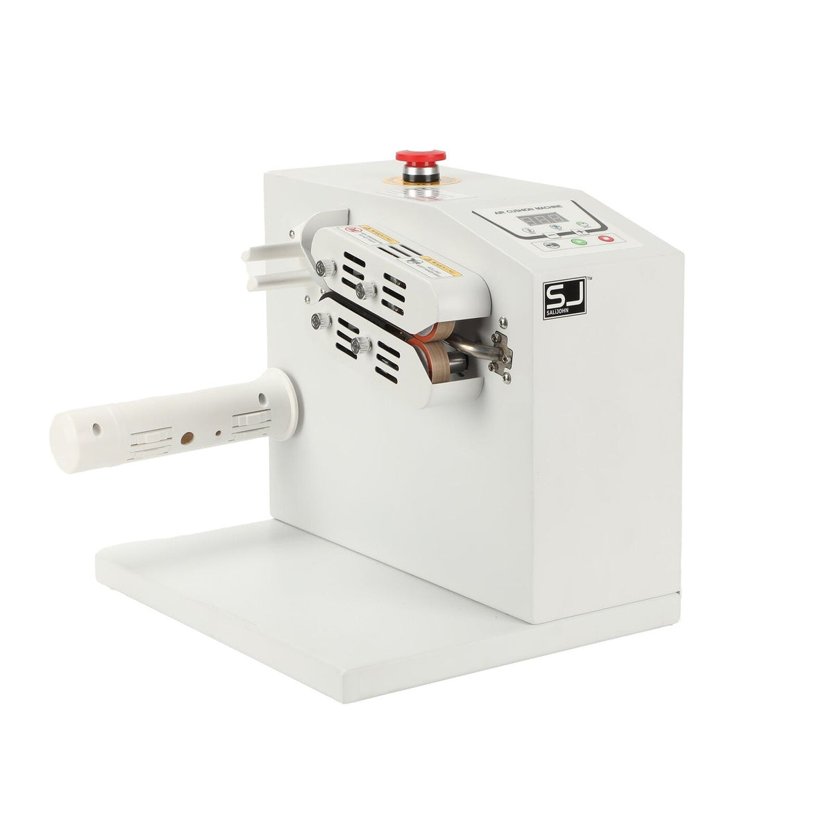 SJ30 – Verpackungsmaschine zum Aufblasen und Versiegeln von Luftkissen mit erweiterten Funktionen. 