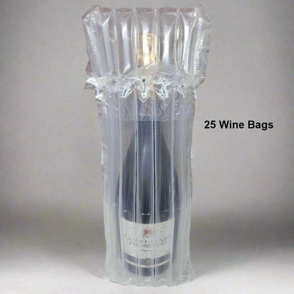 Inflatable Wine Bottle Air Bags - Shock Resistant Protective Cushion Packaging