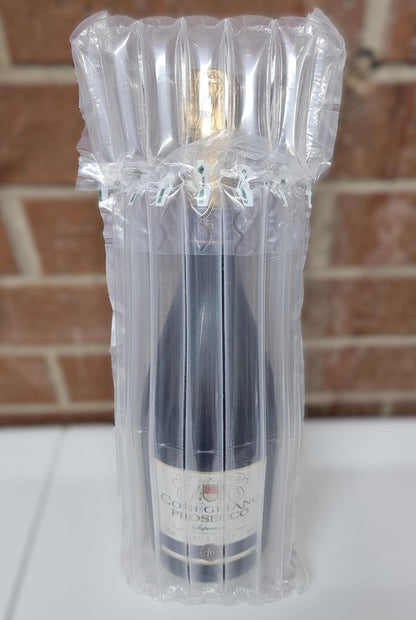 Inflatable Wine Bottle Air Bags Shock Resistant Protective Packaging + Pump