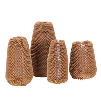 Honeycomb Paper Bottle Sleeves Kraft Paper Packaging Eco-Friendly - UK