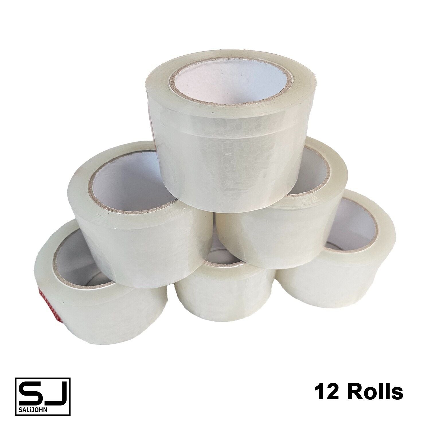 Clear Packing Tape 72mm x 100m Heavy Duty Strong Adhesive Parcel Carton Sealing
