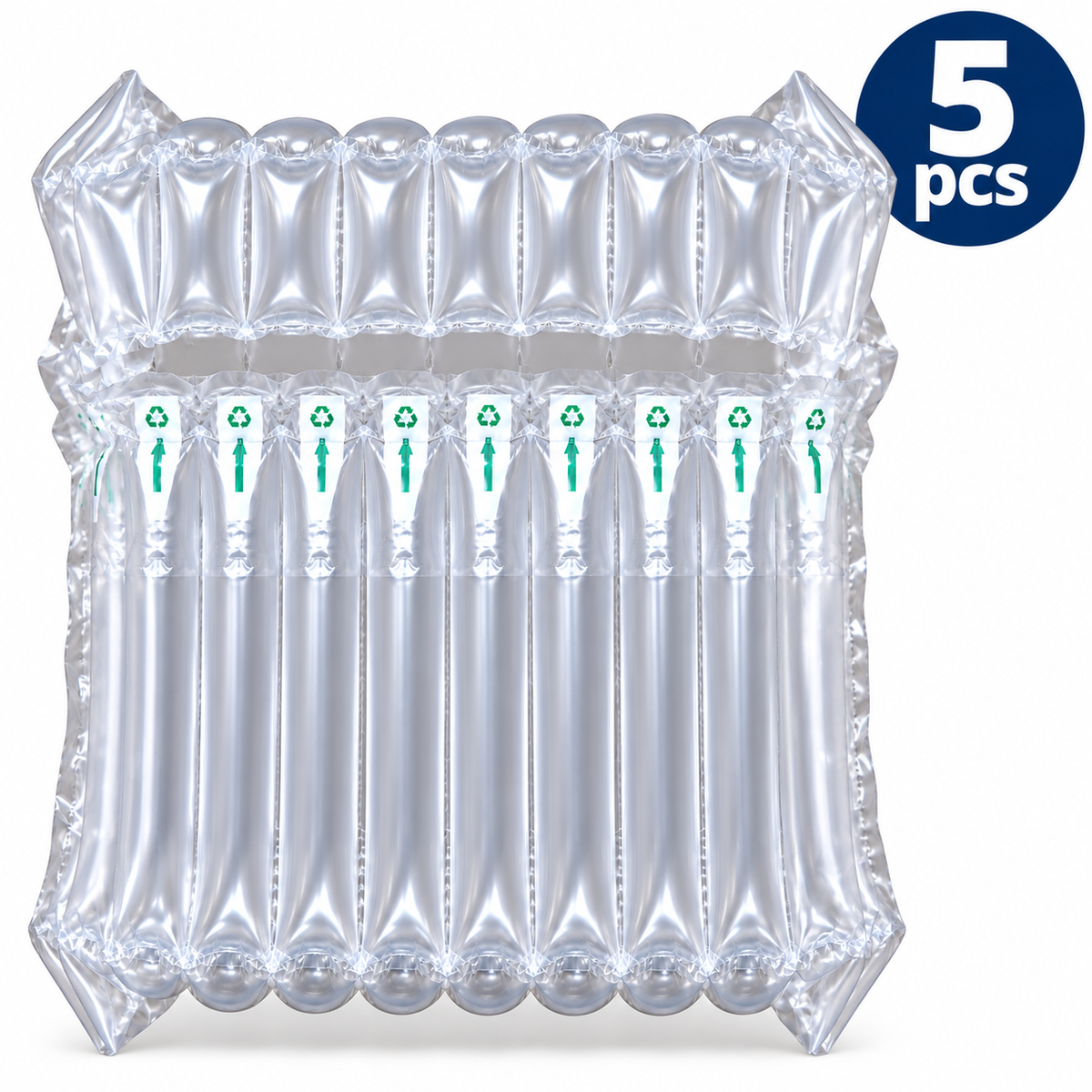 Air Column Bag 9 Columns 21cm Inflatable Shockproof Protective Cushion Packaging for Fragile Products Glass Bottles Jars Shipping