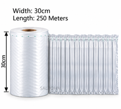 Inflatable Air Column Cushion Roll – 30 cm x 250 Meters Ultra Strong Shockproof Packing Wrap