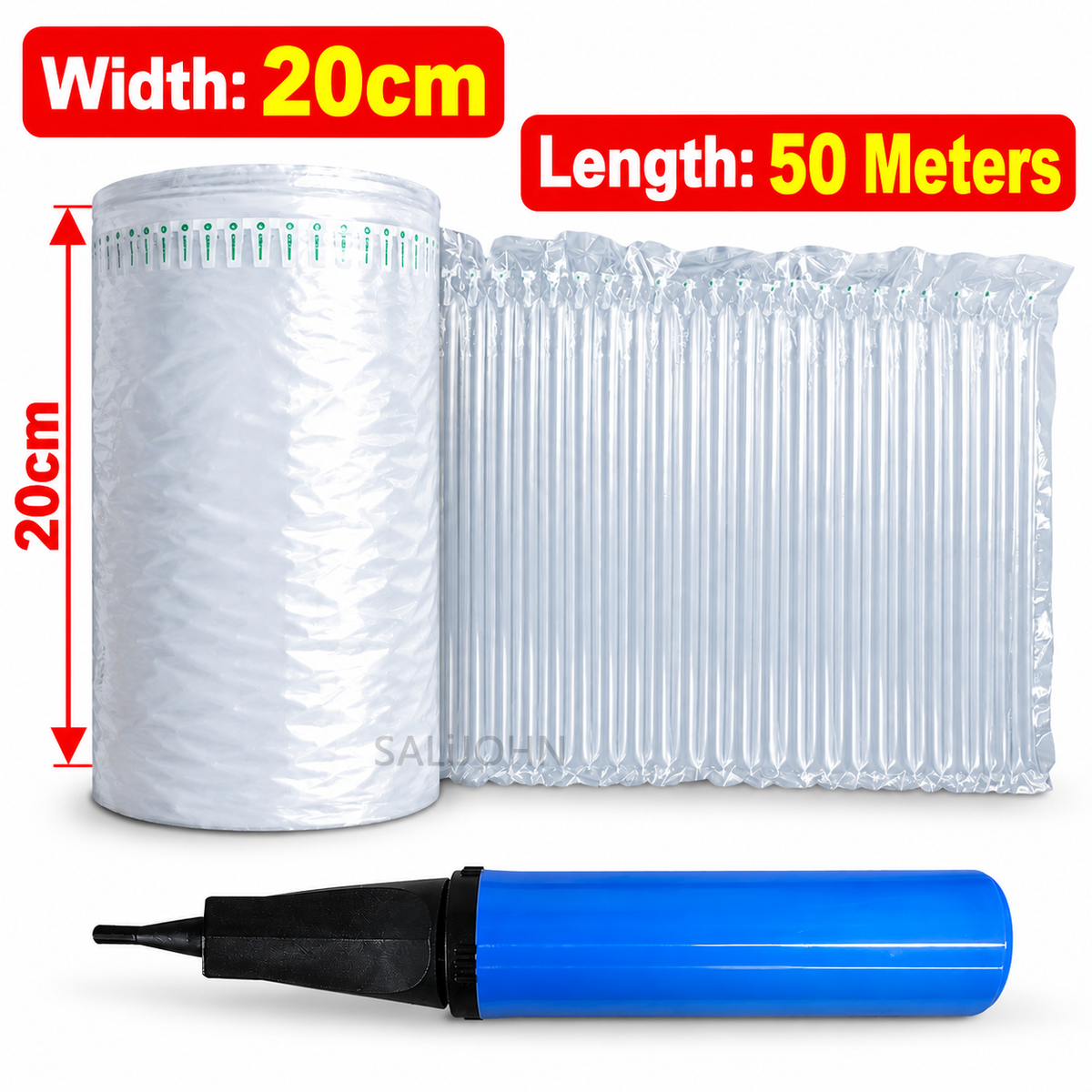 Inflatable Air Column Cushion Film Roll – Ultra Strong Shockproof Packing Wrap