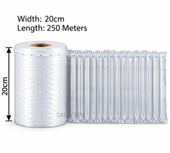 Inflatable Air Column Cushion Roll – 20 cm x 250 Meters Ultra Strong Shockproof Packing Wrap