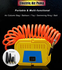 Portable Mini Electric Air Pump for Inflatable Packaging Bags, Wine Bottle Air Column Bags & Balloons – 22L/min AC 100-240V