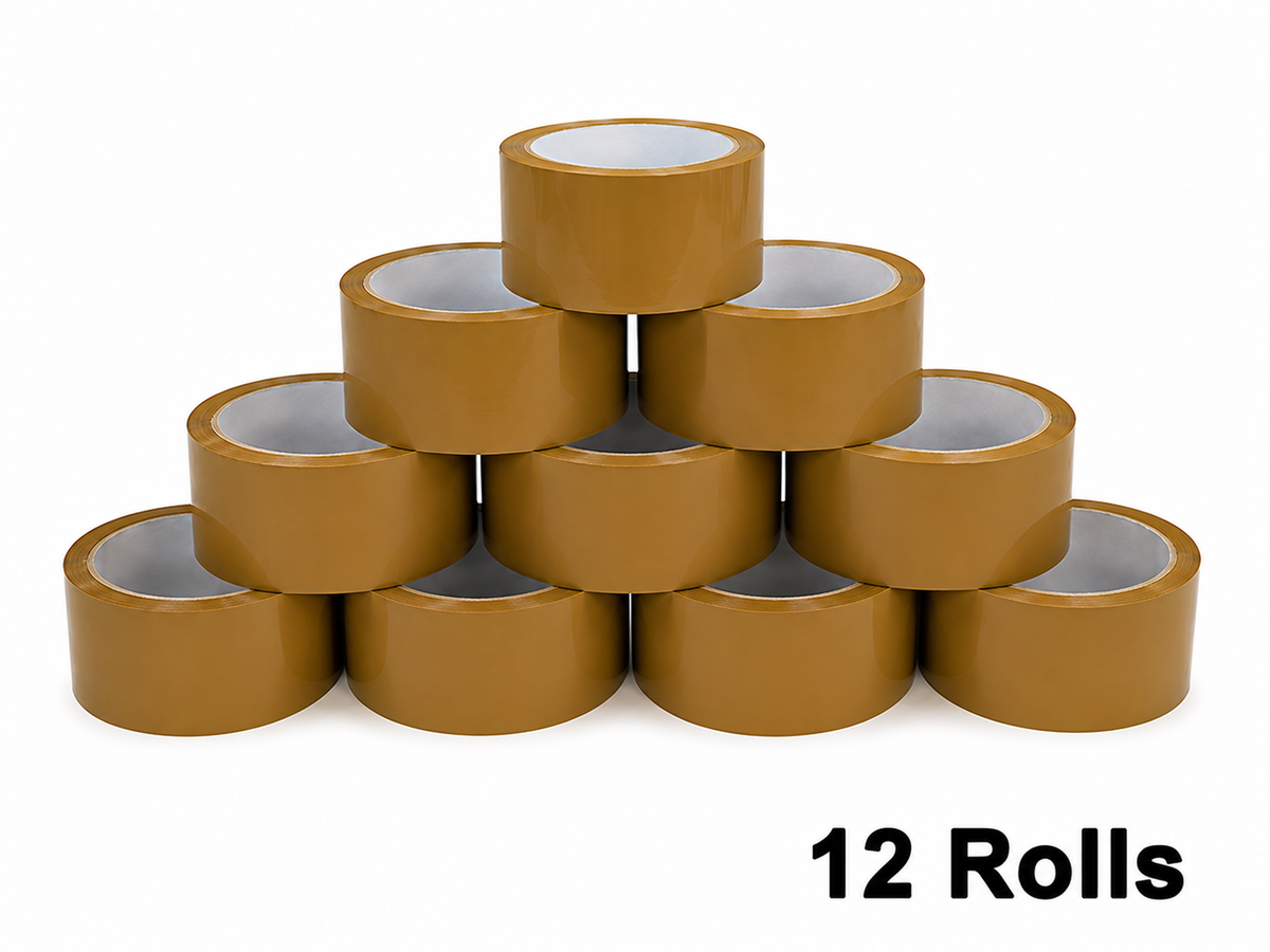 Packing Tape 48mm x 66m (2") Heavy Duty Strong Packaging Parcel Tape