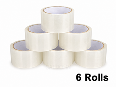 Clear Packing Tape 48mm Heavy Duty Strong Self-Adhesive Parcel Packaging Tape