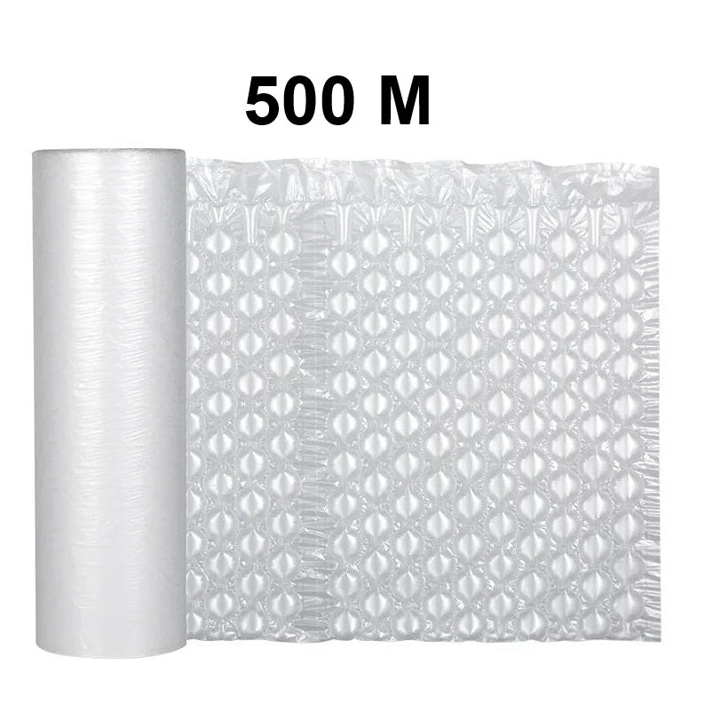 Large Bubble Cushion Film Roll Packaging For Air Cushion Machine 500m 32x40