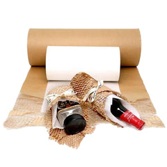 White Lining Tissue Paper 300mm x 840m 25gsm for Honeycomb Paper Dispenser