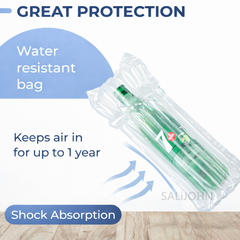 Pre-Inflated Bottle & Can Air Column Bags – Protective Packaging for Beer & Soft Drinks Bottles.