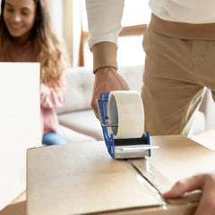 3 Inch Packing Tape Dispenser Gun Heavy Duty Fits 2 & 3 Inch Parcel Tape Blue