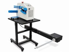 SJ-6000 + SJ-5000 Kombipaket Hochgeschwindigkeits-Verpackungsmaschine + Wickeltisch 