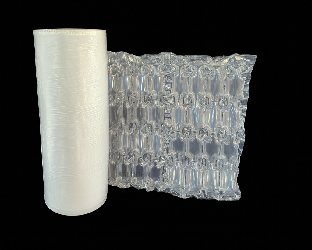 4 Tube 32x40 PA+PE Strong Cushion Film Roll Packaging For Air Cushion Machine