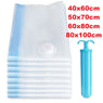 Vacuum Seal Bags 6 Pack Space Saver Storage Reusable Airtight Clothes Bedding