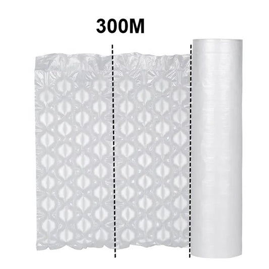 Extra Large Bubble Cushion Film Roll Packaging For Air Cushion Machine 300mtr