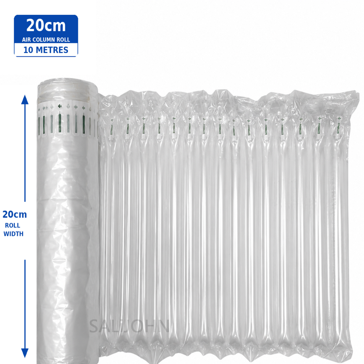 Air Column Rolls Heavy Duty Inflatable Shockproof Packaging Cushion Wrap