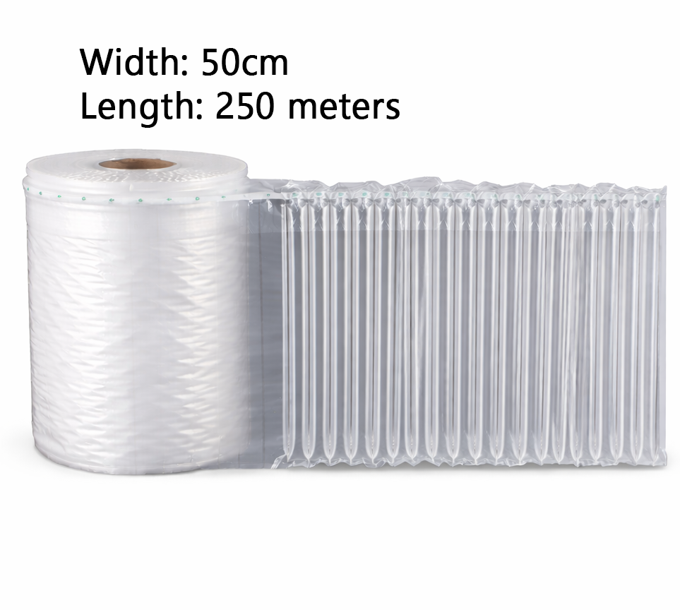 Inflatable Air Column Cushion Roll – 50 cm x 250 Meters Ultra Strong Shockproof Packing Wrap