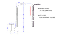 High-Volume Auto-Refill Duct System for E-Commerce Growth ZL-3000