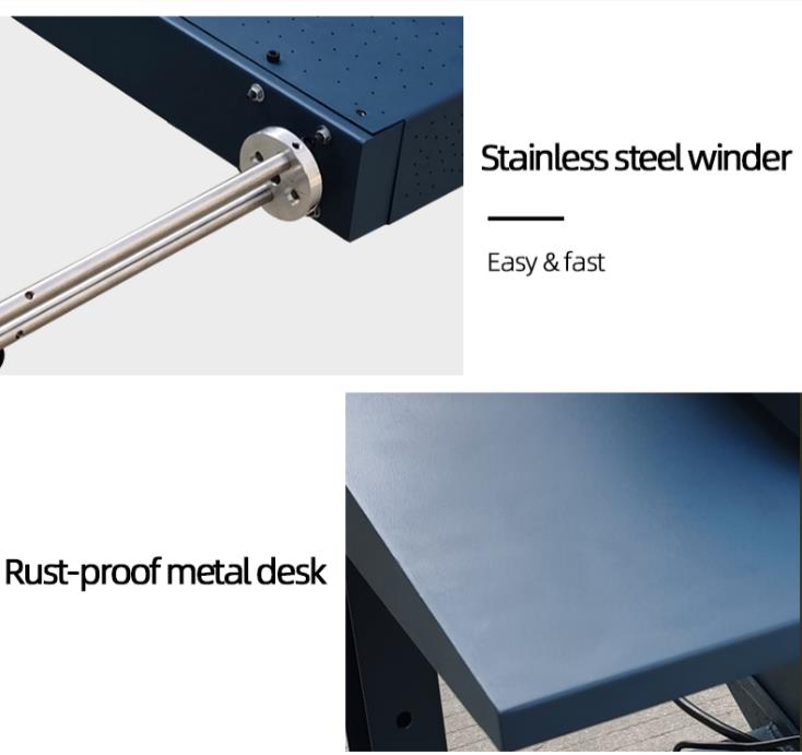 SJ-4000 Automatic Rewinding Coiling Table Packing Solution for Air Bubble Film