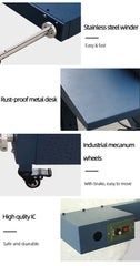 SJ-4000 Automatic Rewinding Coiling Table Packing Solution for Air Bubble Film